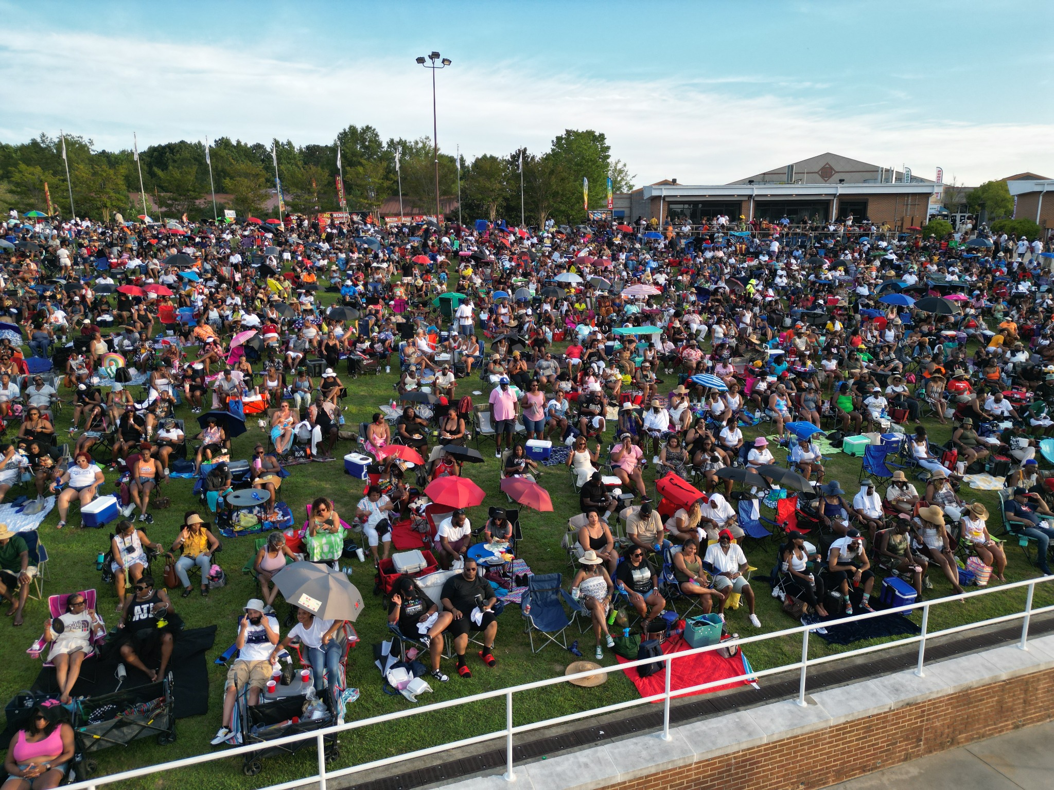 Praise in the Park crowd